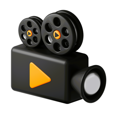 Proyector de cine  3D Icon