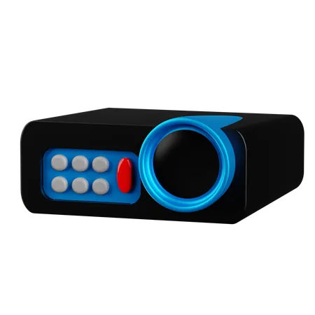 Proyector de cine  3D Icon