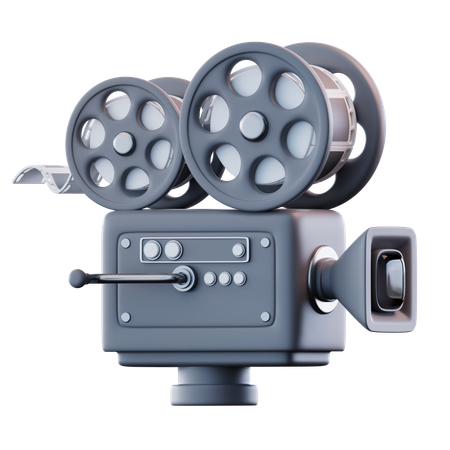 Proyector de cine  3D Icon