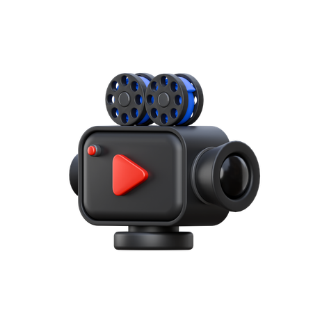 Proyector de cine  3D Icon