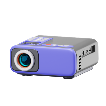 Proyector de cine  3D Icon