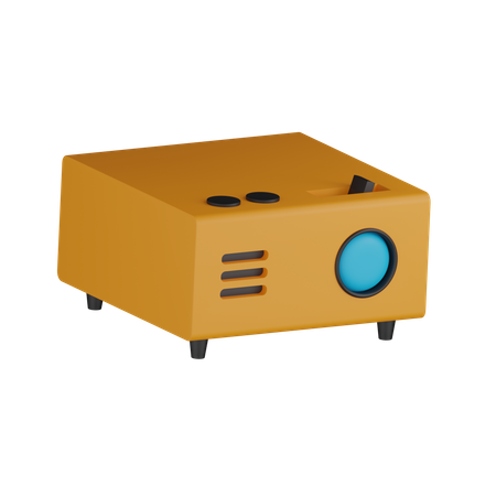 Proyector de cine  3D Icon