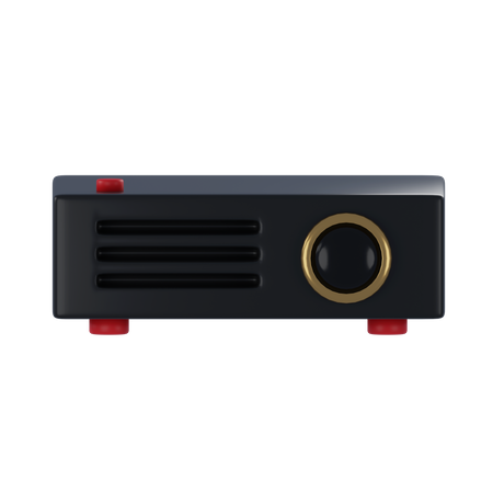 Proyector de cine  3D Icon