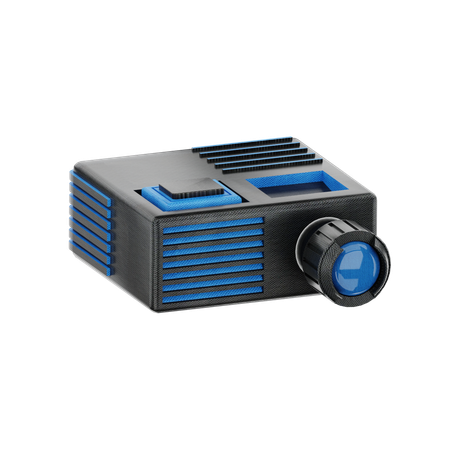 Video proyector  3D Icon