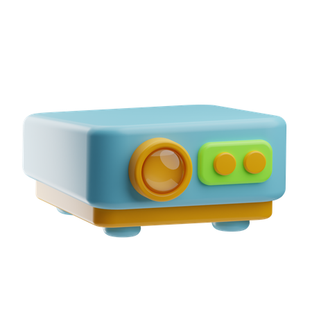 Video proyector  3D Icon