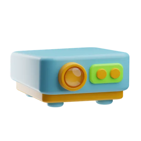 Video proyector  3D Icon