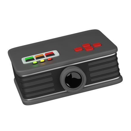 Video proyector  3D Icon