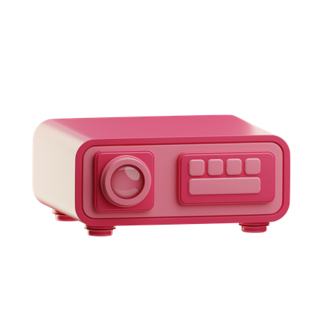 Video proyector  3D Icon