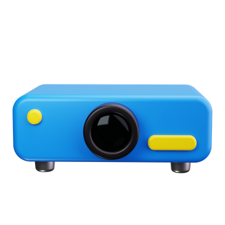 Video proyector  3D Icon