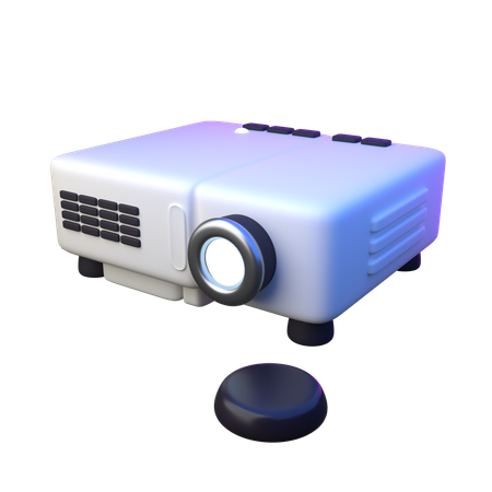 Video proyector  3D Icon