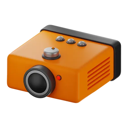 Video proyector  3D Icon