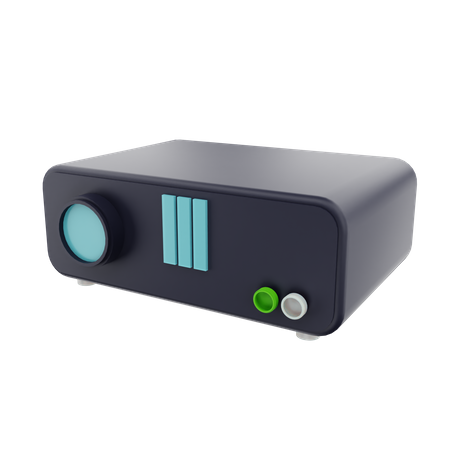 Video proyector  3D Icon