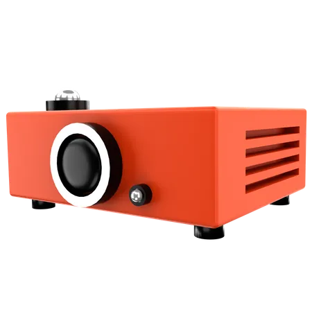 Video proyector  3D Icon