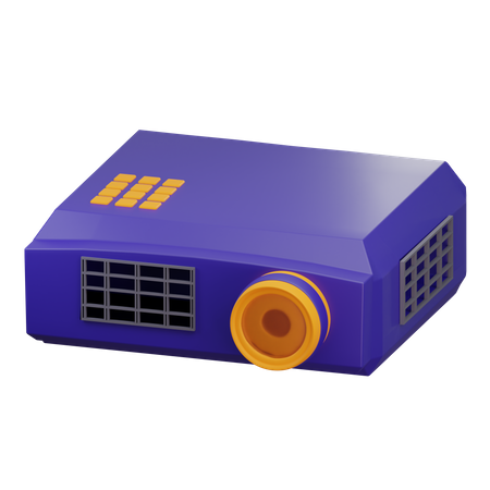 Video proyector  3D Icon