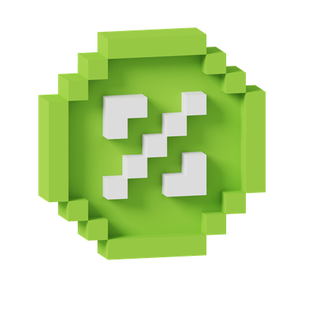 Prozentsatz  3D Icon