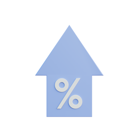 Prozentualer Rabatt  3D Illustration