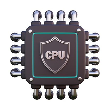 Prozessor  3D Icon