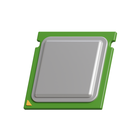 Prozessor  3D Icon