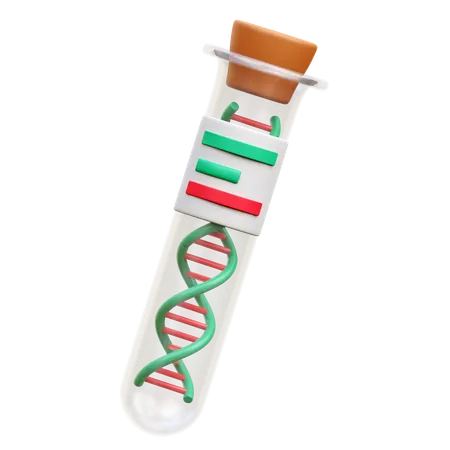 Prueba de ADN  3D Icon