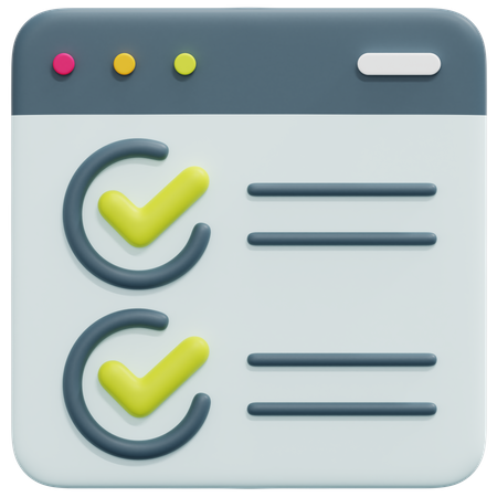 Prueba del navegador  3D Icon