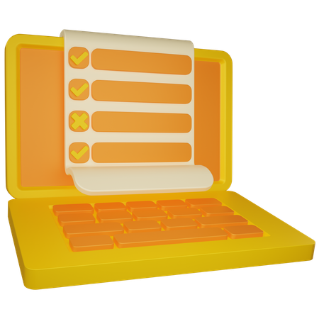 Prueba en línea  3D Icon