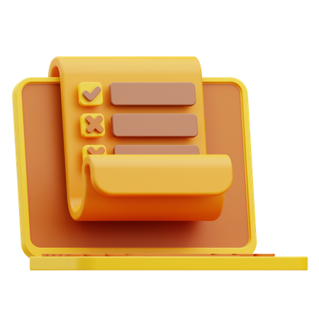 Prueba en línea  3D Icon