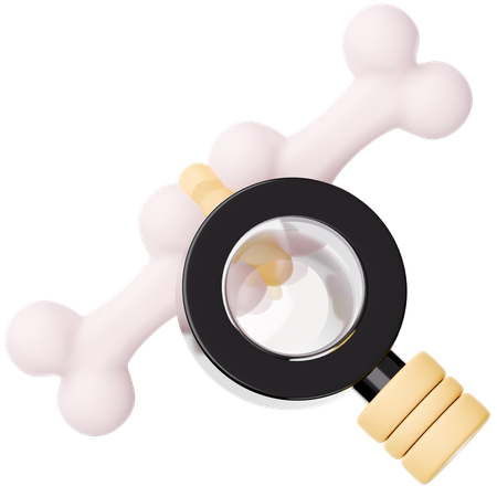 Prueba ósea  3D Icon