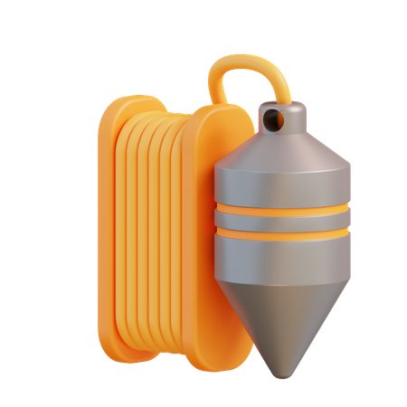 Prumo  3D Icon