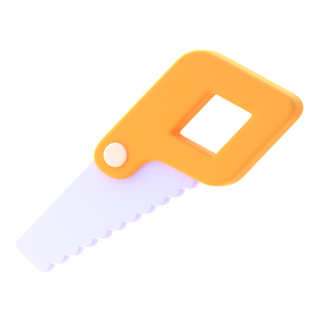 Pruning Saw  3D Icon