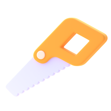 Pruning Saw  3D Icon