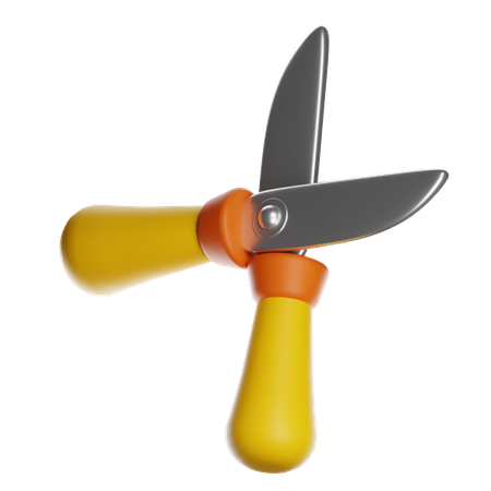 Pruning Shears  3D Icon