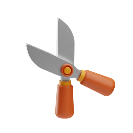 Pruning Shears  3D Icon