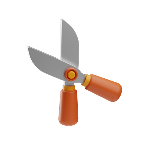 Pruning Shears  3D Icon