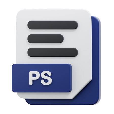 PS FILE  3D Icon