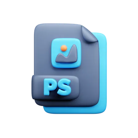 PS file  3D Icon