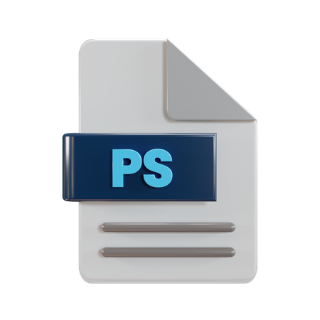 Transfert de fichiers PS  3D Icon