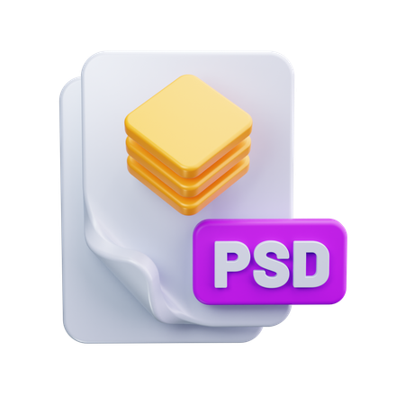 PSD-Datei  3D Icon