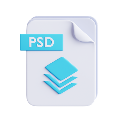 PSD-Datei  3D Icon