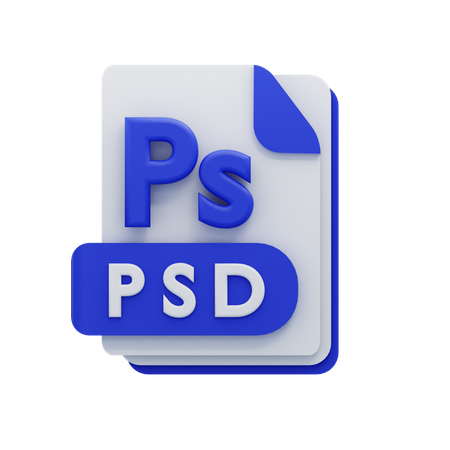 PSD-Datei  3D Icon