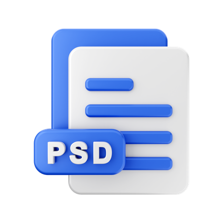 PSD-Datei  3D Illustration