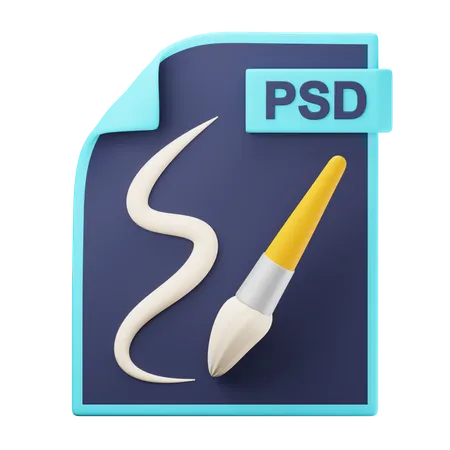 PSD-Datei  3D Icon