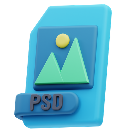 PSD-Datei  3D Icon