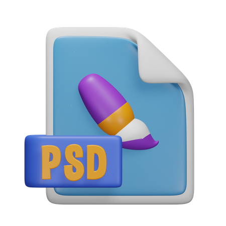 PSD-Datei  3D Icon