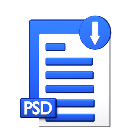 Psd Download  3D Icon