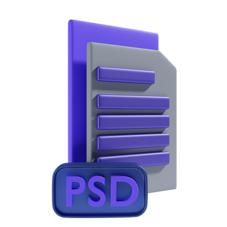 PSD File  3D Icon