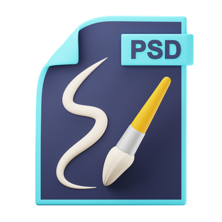 Psd File  3D Icon