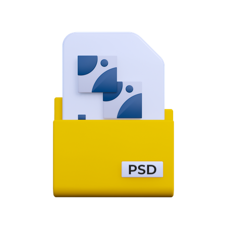 Psd File  3D Icon