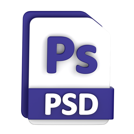 Psd File  3D Icon