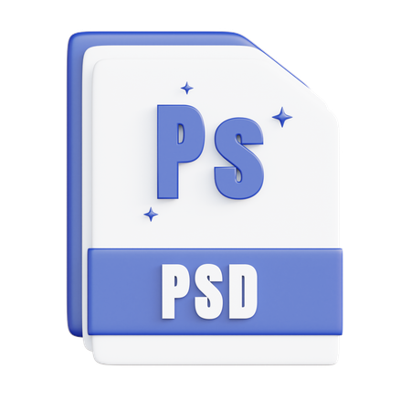 Psd File  3D Icon