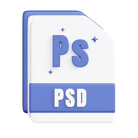 Psd File  3D Icon